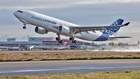 Model Pesawat BelugaXL mengambil inspirasi dari model pesawat Airbus A330-200F freighter. BelugaXL memiliki panjang 20 kaki lebih banyak dengan kompartemen kargo tiga kaki lebih lebar dari pendahulunya. Muatan yang bisa diangkut mencapai 110.000 lbs. Istimewa/Airbus.