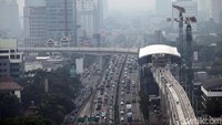 Jalur MRT itu nantinya akan mengarah hingga Bundaran HI, Jakarta.