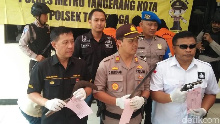 Bikin Resah Warga Tangerang, Geng Amster Ditangkap Polisi