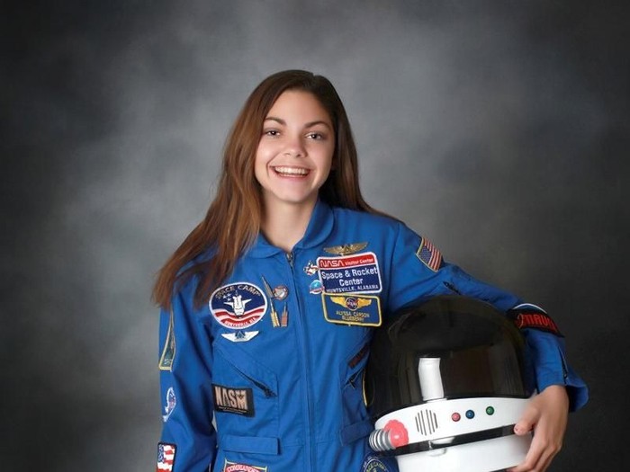 Foto: Alyssa Carson: gadis calon orang pertama di mars nasa Foto: Alyssa Carson: gadis calon orang pertama di mars nasa