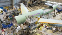 BelugaXL mulai dibangun pada November 2014 sebagai respons terhadap kebutuhan transportasi dan kapasitas yang lebih besar. Istimewa/Airbus.