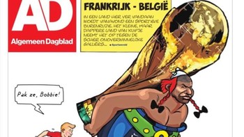 Kalau kata salah satu surat kabar asal Belanda sih, Obelix, pasangan Asterix yang menggondol pialanya. Foto: Istimewa