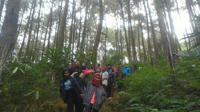  Naik  Gunung  Ketinggian 1 800 Kaki  Pendaki Cilik Punguti 