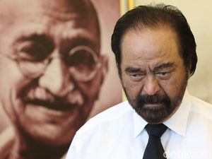 JK Dukung Gugatan Cawapres, Surya Paloh: Positive Thinking Saja