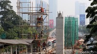 Proyek nasional itu menghubungkan transportasi dari Jakarta menuju dan dari Bekasi dan Bogor.