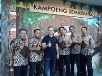 Matt Damon di Kampoeng Semarang (Didik I Riyanto/Istimewa)