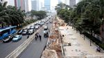 Jelang Asian Games, Pembangunan Trotoar Dikebut