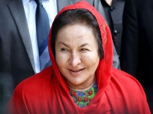 Istri Najib Razak Akan Hadapi Persidangan Kasus Korupsi