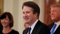Kavanaugh diplot menggantikan Hakim Anthony Kennedy, 81, yang memutuskan untuk pensiun. REUTERS/Jim Bourg.