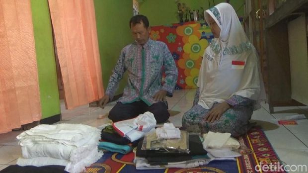 Nabung 14 Tahun, Pasutri Penjual Es Tebu di Jombang Akhirnya Naik Haji
