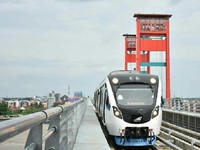 Jajal LRT Palembang, Jokowi: Rasanya Lebih dari di Eropa