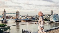 Eslimah tak jarang traveling ke berbagai negara (eslimah/Instagram)