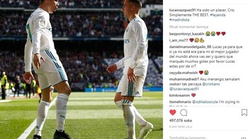 Ia bahkan mengunggah banyak foto bersama Ronaldo di akun Instagram miliknya. Foto: Istimewa