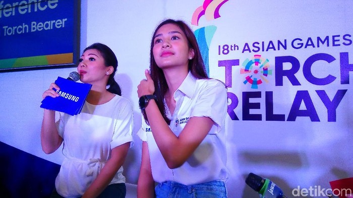 Mikha Tambayong mengaku senang olahraga sejak kecil (Foto: Christantio Utama/detikHealth) Mikha Tambayong mengaku senang olahraga sejak kecil (Foto: Christantio Utama/detikHealth)