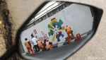Warna-warni Asian Games Percantik Flyover Abdullah Syafei