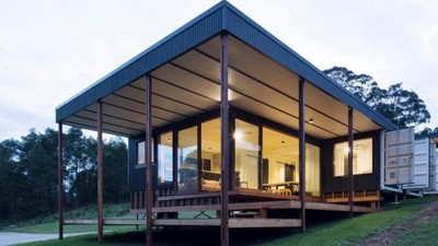 Keren! Rumah Ramah Lingkungan Ini terbuat dari Kontainer