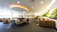 SkyTeam Lounge, Terminal 4 Bandara London Heathrow. Lounge ini bisa dinikmati dengan tarif sebesar US$ 53,6. Istimewa/SkyTeam Lounge.