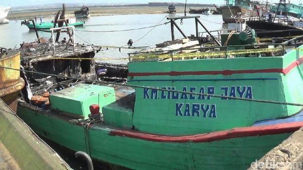 Polisi: 45 Kapal Terbakar di Benoa