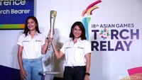 Tugas baru untuk Dian dan Mikha itu diumumkan Panitia Penyelenggara Asian Games (INASGOC) bersama Samsung Electronics Indonesia di Hotel Atlet Century Park, Senayan, Rabu (11/7/2018).