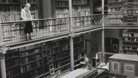 Beginilah keadaan perputakaan jaman dahulu (Rijksmuseum Amsterdam)