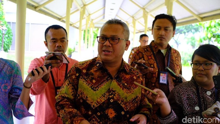 Temui Jokowi, KPU Minta Dukungan Perkuat IT