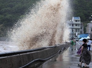 Diterjang Siklon Tropis Muifa, Puluhan Penerbangan di China Ditunda