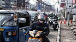 Kabel Menjulur ke Bawah, Ancam Pengendara