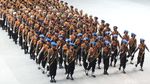 Gaya Kompak Polisi Cilik Meriahkan HUT ke-72 Bhayangkara