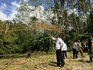 Pemkab Ciamis Tanggung Biaya Pengobatan Korban Jembatan Putus