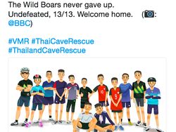 Deretan Kartun Viral Penyelamatan Heroik di Gua Thailand