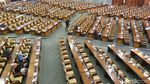 Bangku-bangku Kosong di DPR Saat Rapat Paripurna RAPBN