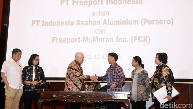 Upaya RI Caplok 51% Saham Freeport hingga Terwujud di Era Jokowi