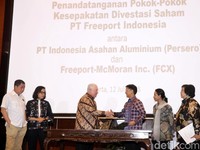 Upaya RI Caplok 51% Saham Freeport hingga Terwujud di Era Jokowi