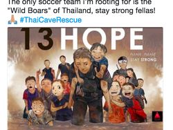 Deretan Kartun Viral Penyelamatan Heroik di Gua Thailand