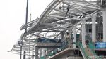 Pembangunan Stasiun LRT Velodrome