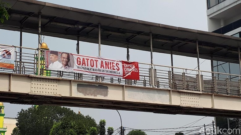 Beredar Spanduk Gatot-Anies untuk Pilpres 2019 Beredar Spanduk Gatot-Anies untuk Pilpres 2019