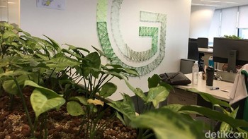 Di lantai 22, Grab menempatkan tim Marketing dan Design and User Experience. Sedangkan di lantai 23, ditempati tim Operations, POPs, Data Science, dan CEO Office. Foto: detikINET/Agus Tri Haryanto