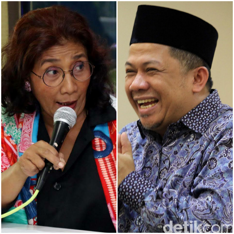 Fahri Hamzah Sudah Lama Ingin Kritik Susi Pudjiastuti Fahri Hamzah Sudah Lama Ingin Kritik Susi Pudjiastuti