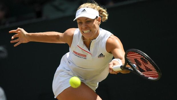 Angelique Kerber jadi lawan Serena Williams di final Wimbledon