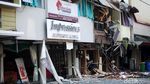 Penampakan Ruko di Kebayoran Baru yang Hancur Akibat Ledakan