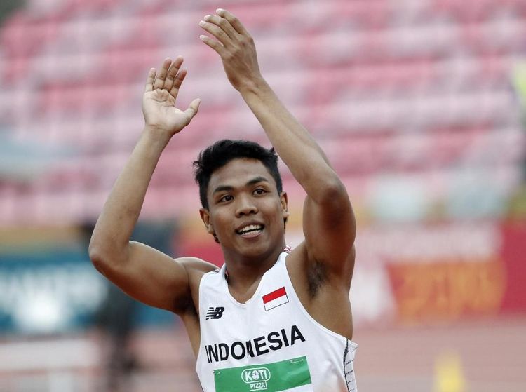 Momen Emas Lalu Muhammad Zohri Jadi Juara Dunia U-20