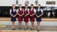 Kereta akan melaju dengan kecepatan 350 km/jam. Chinaplus/Istimewa.