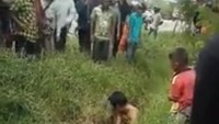 Sebelum kejadian yang akhirnya direkam dalam video itu, Susanto mengalami kecelakaan saat mengelas kanopi. 