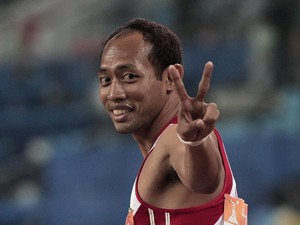 Manusia Tercepat Asia Tenggara Suryo Agung Rintis Sekolah Lari