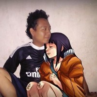 Tak merasa kesepian karena ada pacar anime yang selalu menemani. Foto: Istimewa