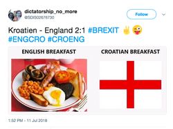 Deretan Meme Kocak Hantar Inggris Pulang Usai Ditekuk Kroasia
