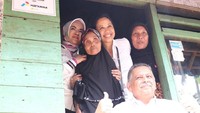 Rini menjelaskan kunjungannya untuk memastikan keseluruhan pelaksanaan program penyambungan listrik, melalui Sinergi BUMN kepada 40.000 masyarakat atau rumah tangga tidak mampu. Dok. PLN.
