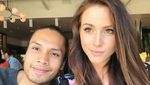 Kemesraan Randy Pangalila dan Calon Istri Bulenya