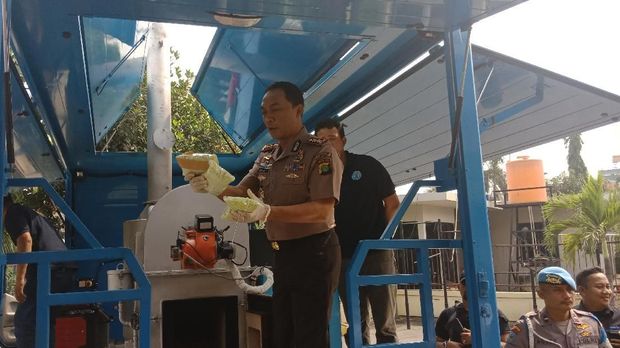 Polres Pelabuhan Tanjung Priok Musnahkan Narkoba Rp 11 Miliar