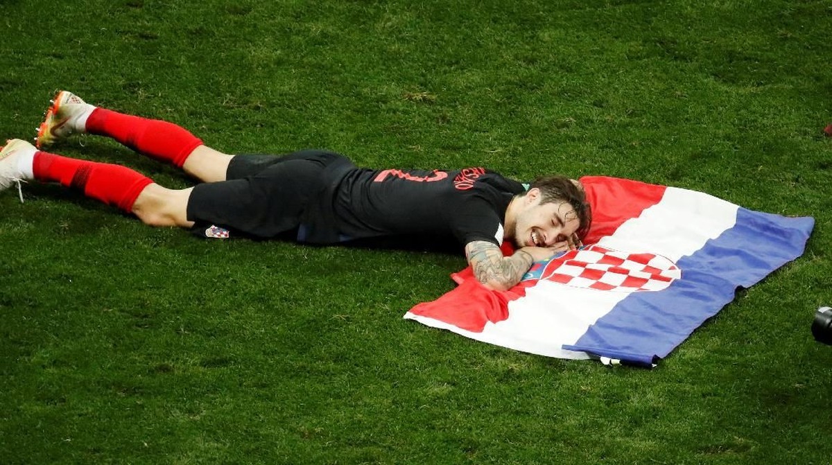 Kroasia menumbangkan Inggris di semifinal Piala Dunia 2018. (Foto: Christian Hartmann/REUTERS)